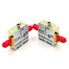 Feedbox RF da 50 MHz a 6 GHz con bassa perdita di segnale e funzione di blocco DC