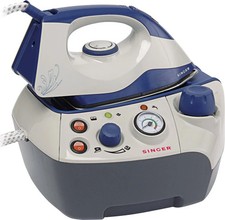 SINGER SHG 6201 Ferro da Stiro con Caldaia 2200W - Blu/Bianco