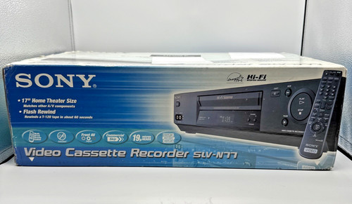 Videoregistratore vhs vcr - vhs, sony