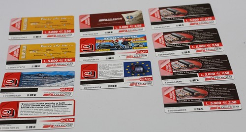 Lotto carte telefoniche - lotto, nuove