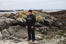 Mission Hybrid Drysuit Black Dry Suit Nuova superficie leggera kitesurf wingfoil