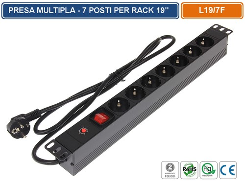 Multipresa schuko con - multipresa,