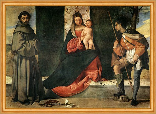 Madonna con sant antonio - madonna, sant'antonio