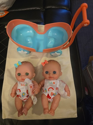 Gemelli bambini passeggino - bambini, in
