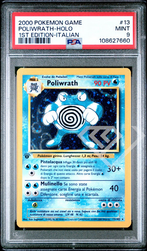 Pokémon card poliwhrat 102 - pokémon, 13/102