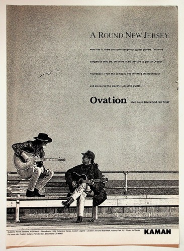 Chitarra ovation 1992 - chitarra, stampa