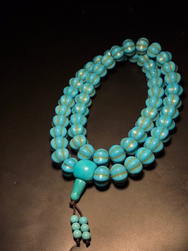 Collana preghiera perle melone