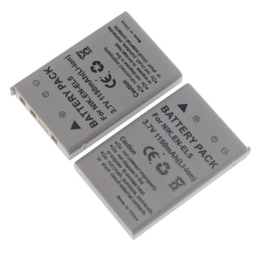 El5 cp1 batteria - 2x, en-el5/cp1