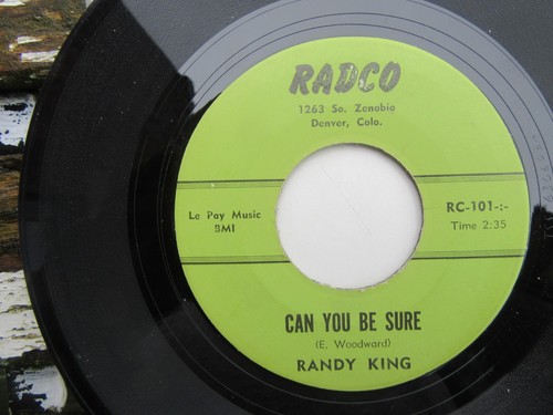 Randy king can you sure - can, sure/in