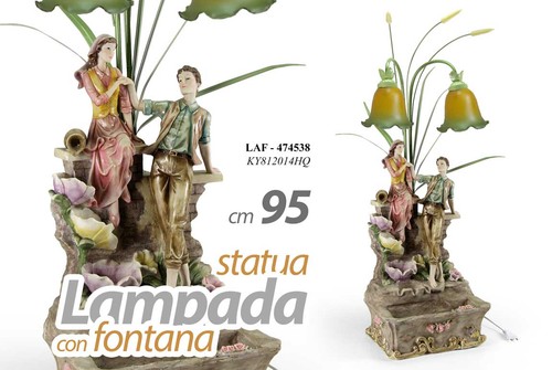 Lampada coppia innamorati - lampada,