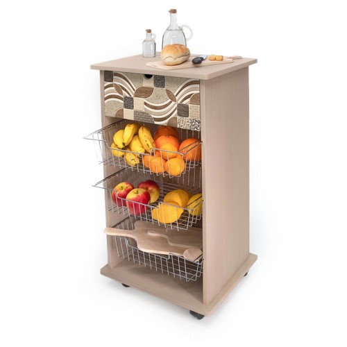 Carrello cucina portafrutta