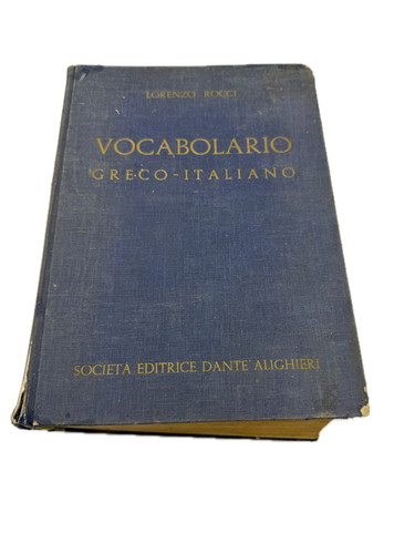 Rocci vocabolario greco - rocci,