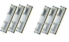 24 GB (6x 4 GB) RDIMM ECC REG