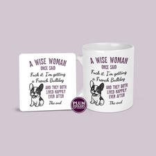 Tazza e sottobicchiere Bulldog