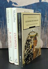 Lotto 3 libri ANTICO EGITTO Piramidi Faraoni Christian Jacq Cheope Geroglifici