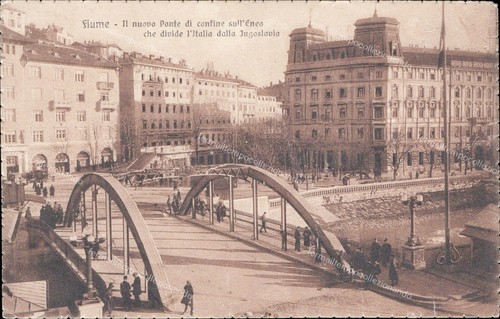 Ao89 cartolina fiume nuovo - cartolina, il