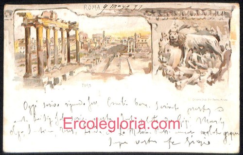 Ad7596 cartolina epoca - -, d'epoca