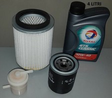 KIT TAGLIANDO 3 FILTRI+LITRI 4