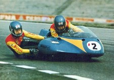 Europa Racetrack Sidecar Moto