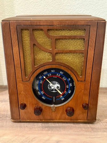 Radio valvole crosley - a,