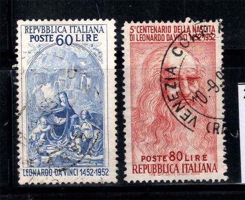 Italia 1952 sass 687 - sass., 687-688