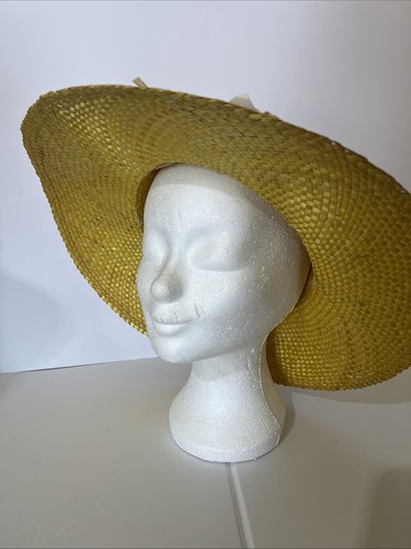 Cappello paglia giallo sole - cappello,