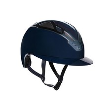 CASCO APEX CROMATO DONNA BLU NAVY LUCIDO SUOMY