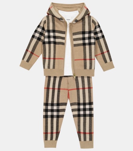 Burberry set felpa - , con