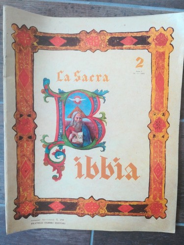 Sacra bibbia 1963 - la,