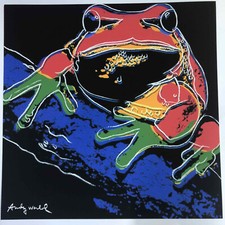 Andy Warhol  Litografia off set cm 60x60 Firma su lastra con certificato