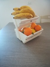 Portafrutta da tavolo 2 vani colore a scelta