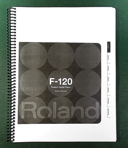 Roland 120 owner s - roland, owner's