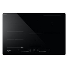 Whirlpool Piano cottura induzione 4 zone 6 SENSO WF S1577 CPNE Black (75cm)