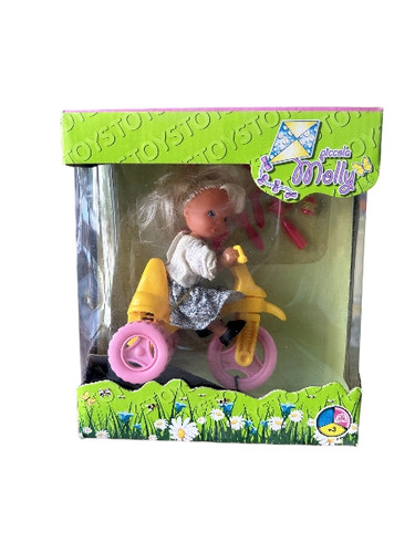 Molly mini bambola triciclo - molly, c/triciclo