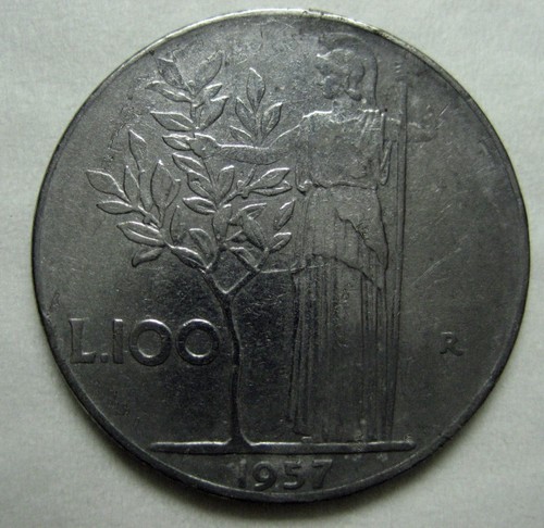 100 lire minerva 1957
