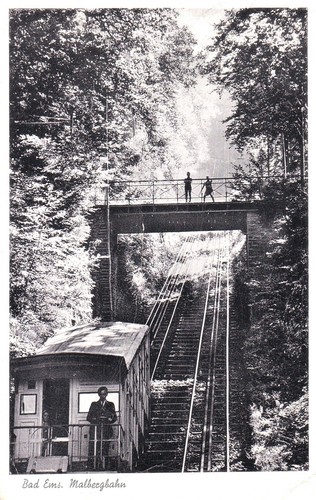 Cartolina bad ems der lahn - ems,
