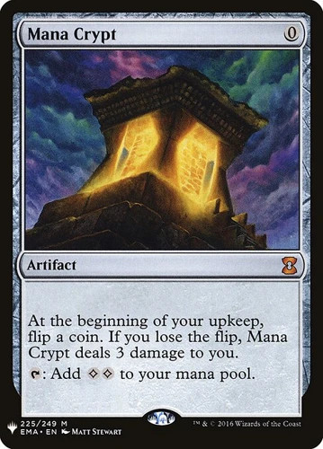 Mana crypt the list mtg - mana,