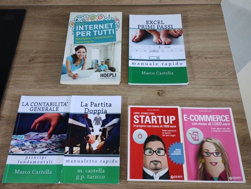 Lotto libri internet - di, 6