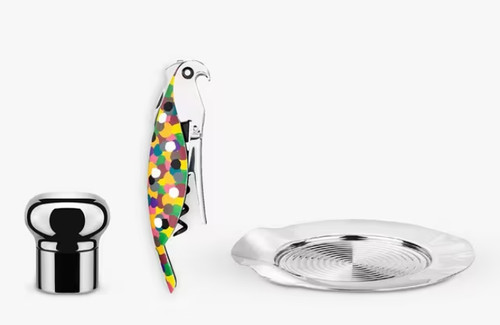 Alessi wine parrot set - &,