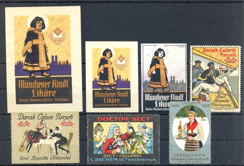 Francobolli poster bevande - francobolli, poster=bevande