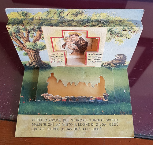 Santino tridimensionale - santino,