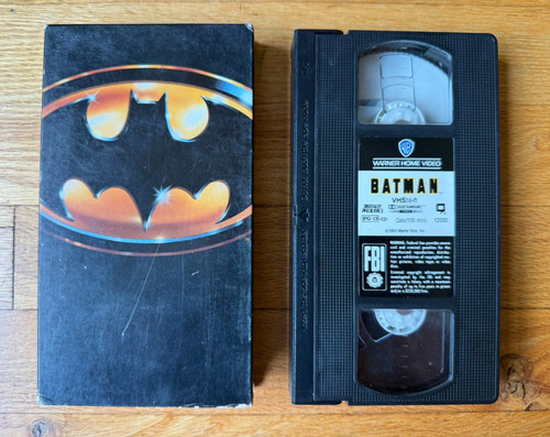 Vintage batman vhs michael - batman,