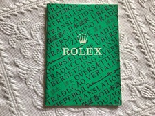 Libretto Traduzione Rolex Vintage Codice 565.00.1W