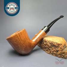 James Upshall G Grade ExL Pipa liscia piegata Dublin Estate Briar, non fumata