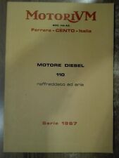 MOTORE DIESEL 110 raffreddato