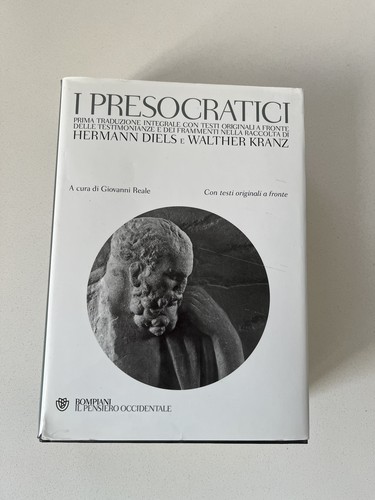 Presocratici traduzione - i, presocratici.