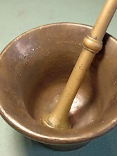 MORTAIO ANTICO IN BRONZO CON