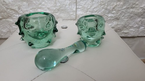 Murano verde bugnato seguso - verde,