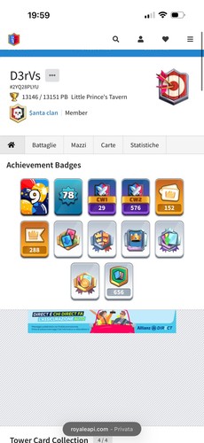 Account clash royale - clash, lvl