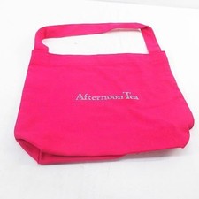 Borsa tote in tela rosa tè
